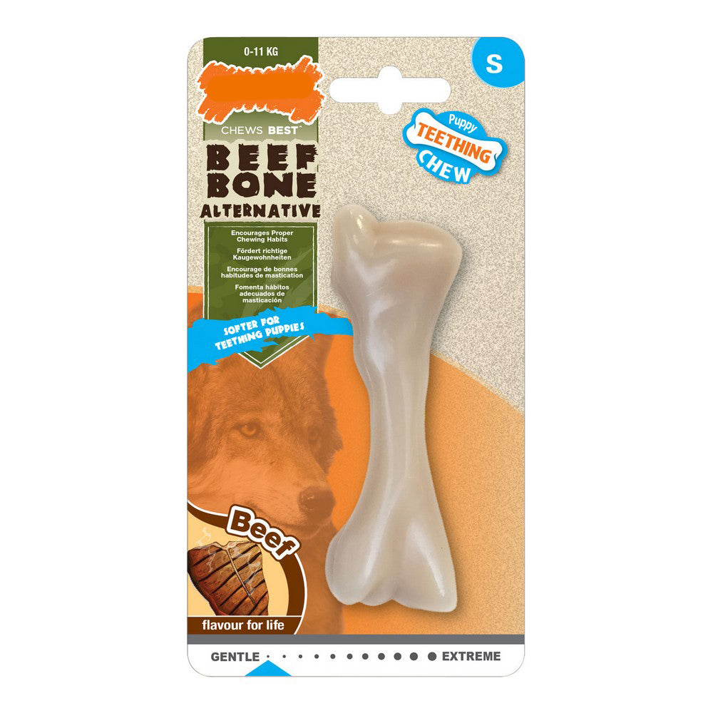 Dog chewing toy Nylabone Beef Bone Size S