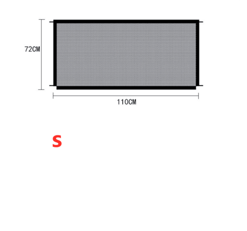 Foldable Pet Safety Enclosure Gate: Portable And Durable Nylon Fence