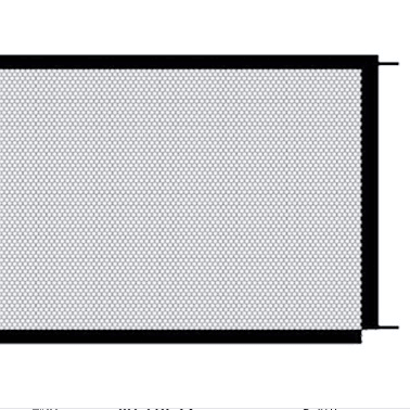 Foldable Pet Safety Enclosure Gate: Portable And Durable Nylon Fence