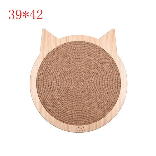 Wall Mounted Cat Scratcher Board With Suction Cup Toy