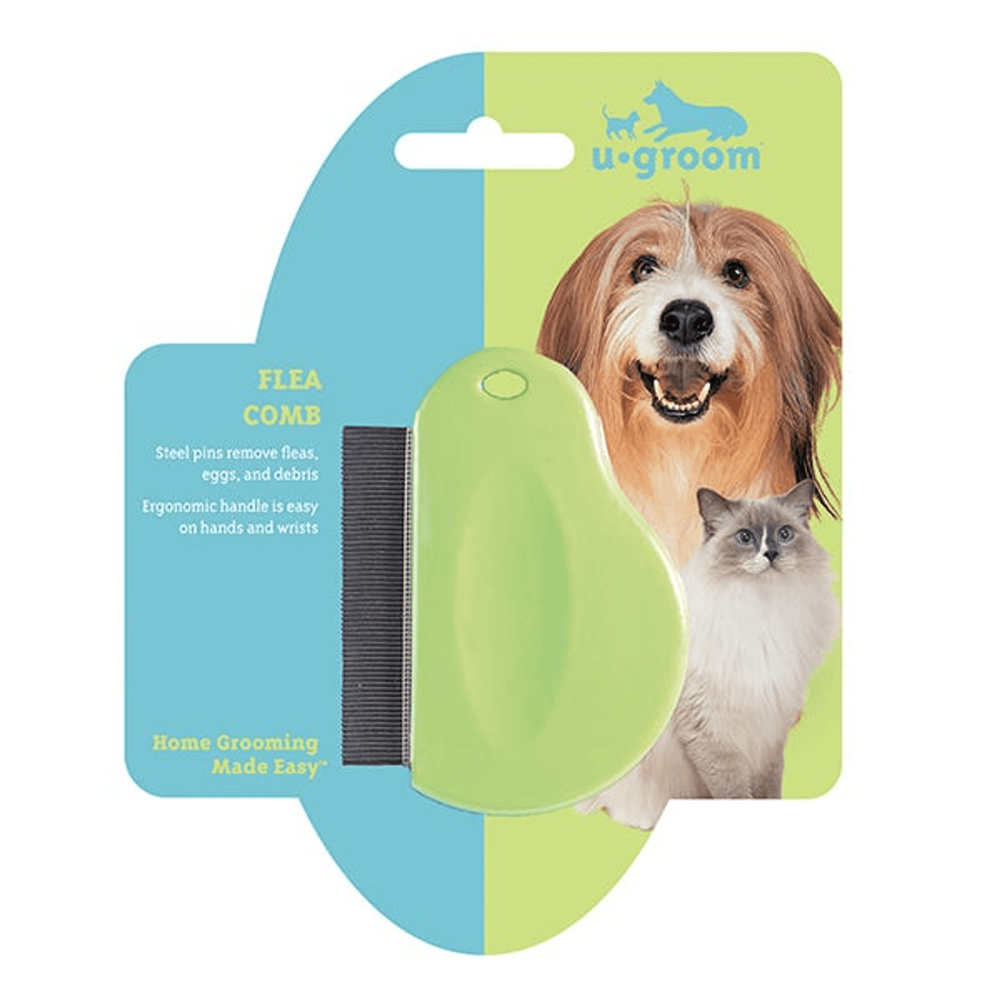 UG Contoured Grip Flea Removal Comb