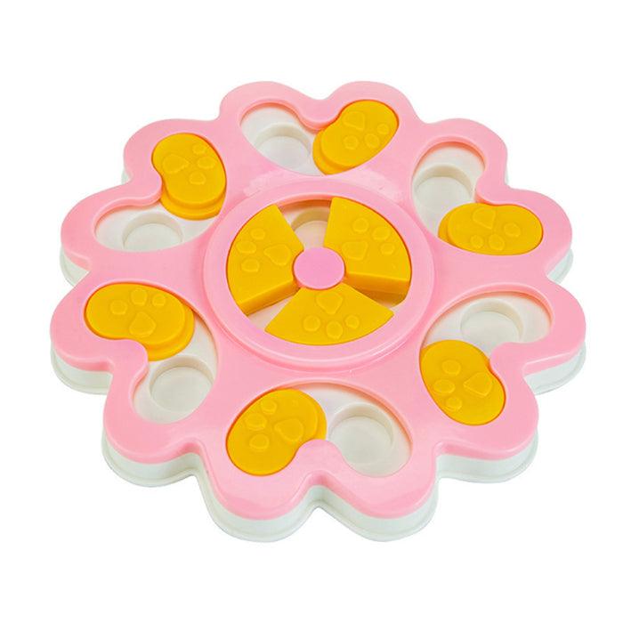 Interactive Dog Treat Puzzle Bowl