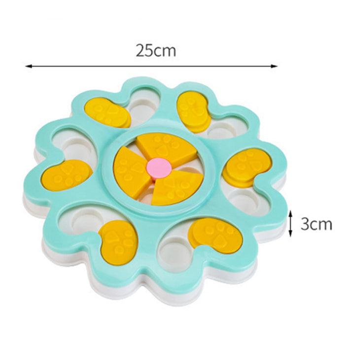 Interactive Dog Treat Puzzle Bowl