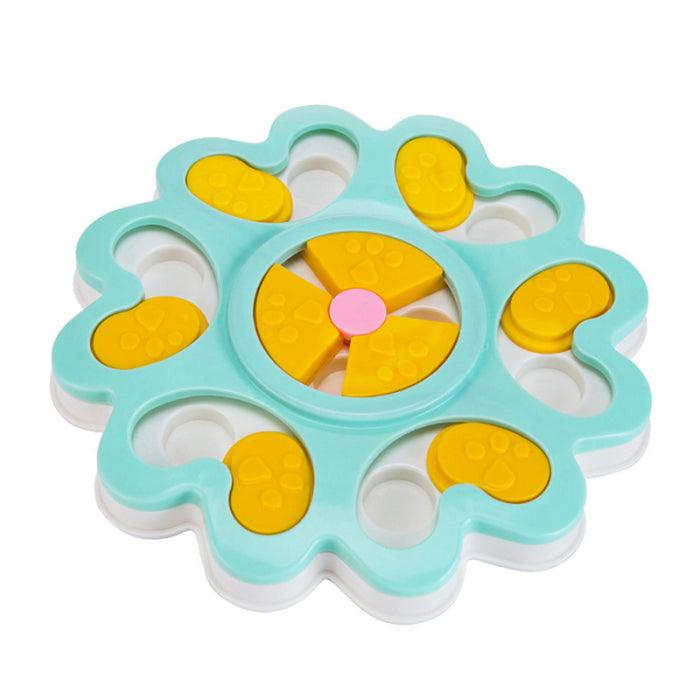 Interactive Dog Treat Puzzle Bowl