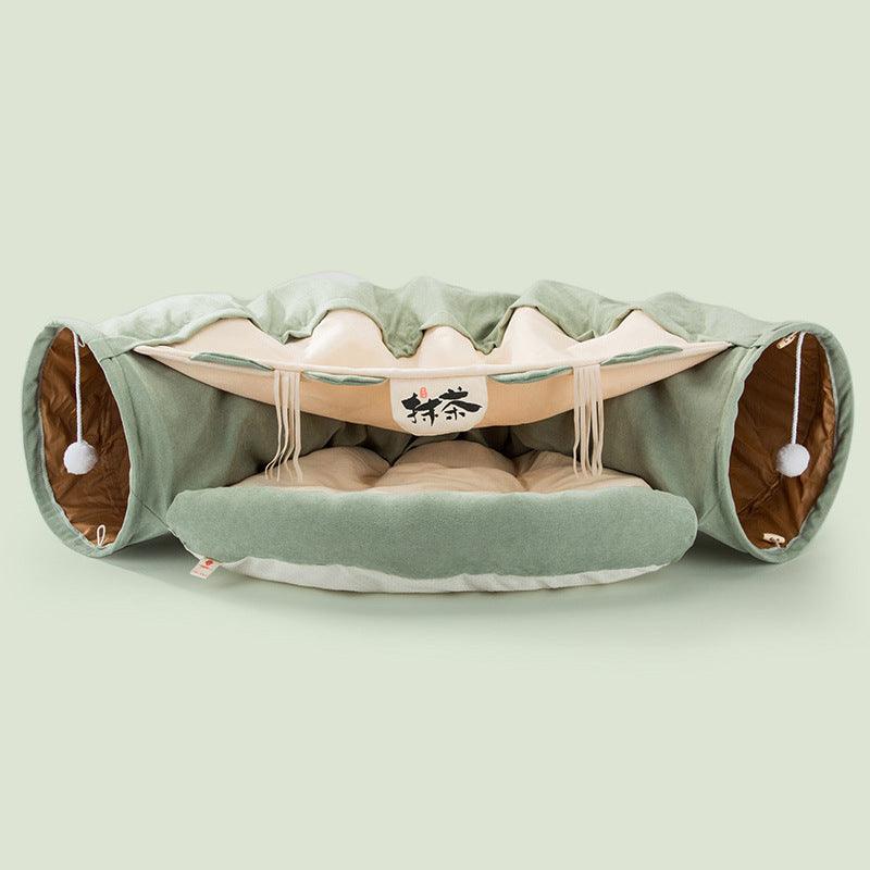 Durable Washable Collapsible Cat Tunnel by The PetRiot
