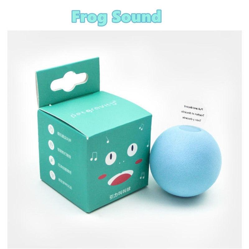 Interactive Sound-Generating Catnip Ball Toy For Cats