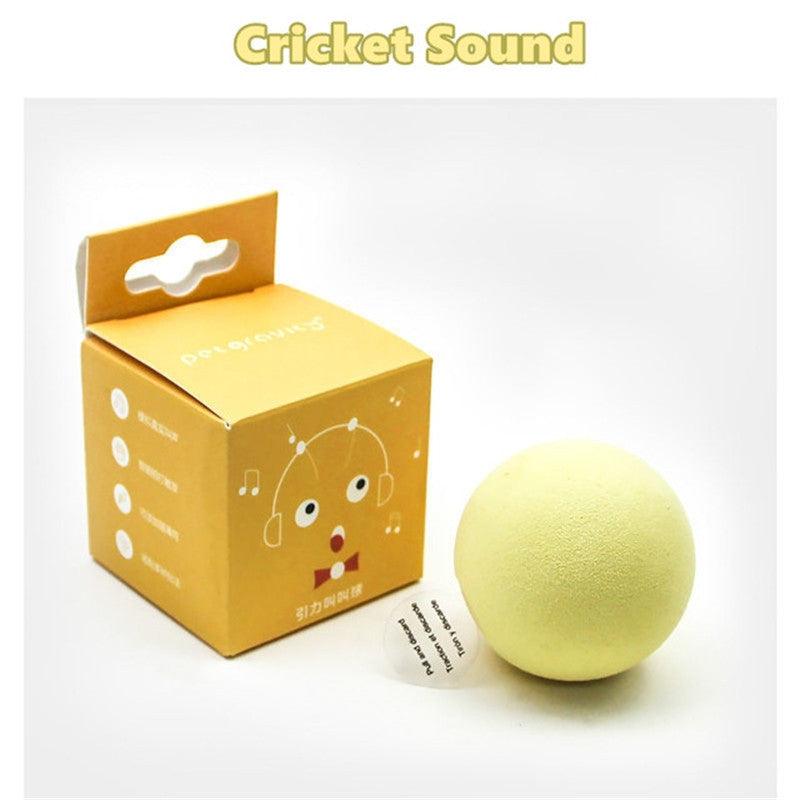 Interactive Sound-Generating Catnip Ball Toy For Cats