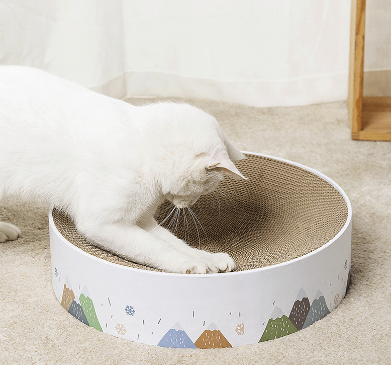 The Cozy Claw Cat Scratcher Nest