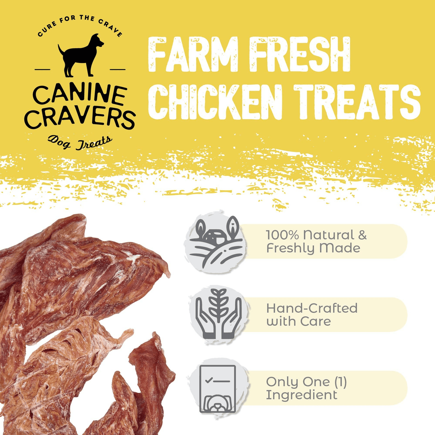 Farm Fresh Single-Ingredient Chicken Breast Treats