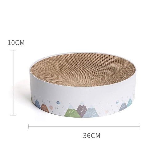 The Cozy Claw Cat Scratcher Nest