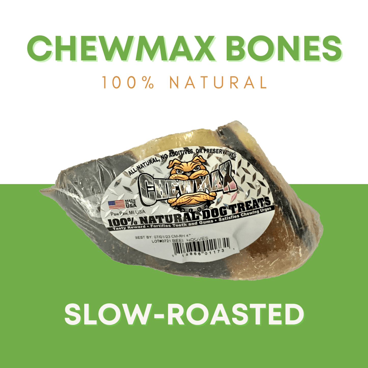 Natural Beef Hooves Chew Treat for Dogs