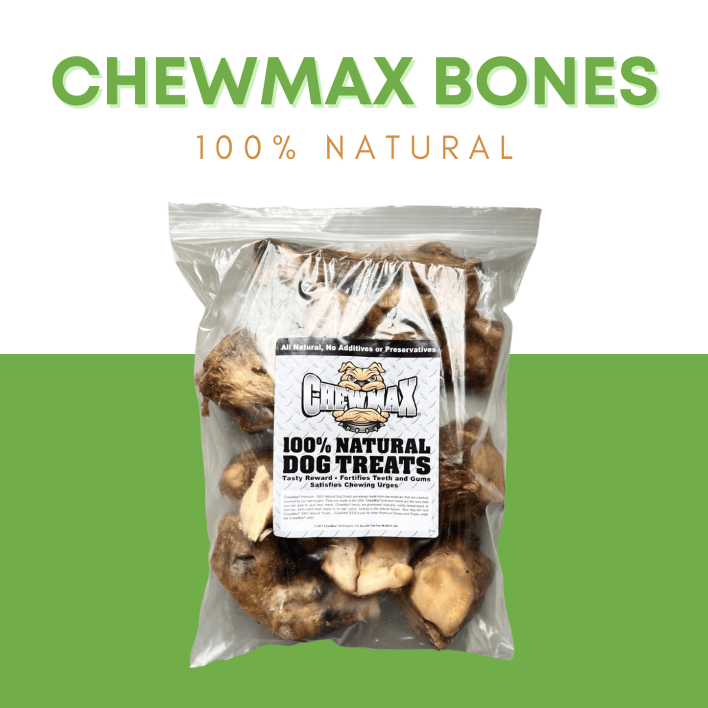 Natural Beef Bone Tidbit Chew for Dogs