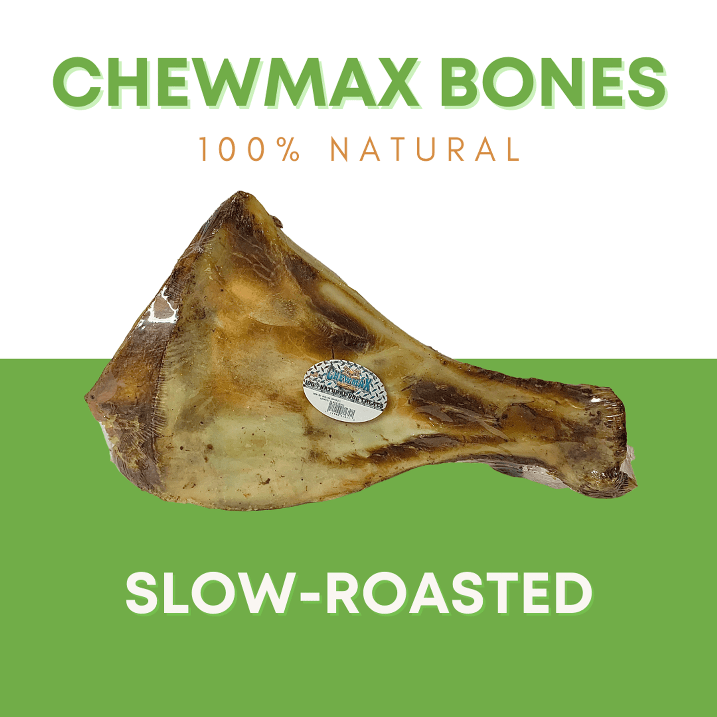 Premium All-Natural Slow-Roasted Beef Bone Chew for Dogs