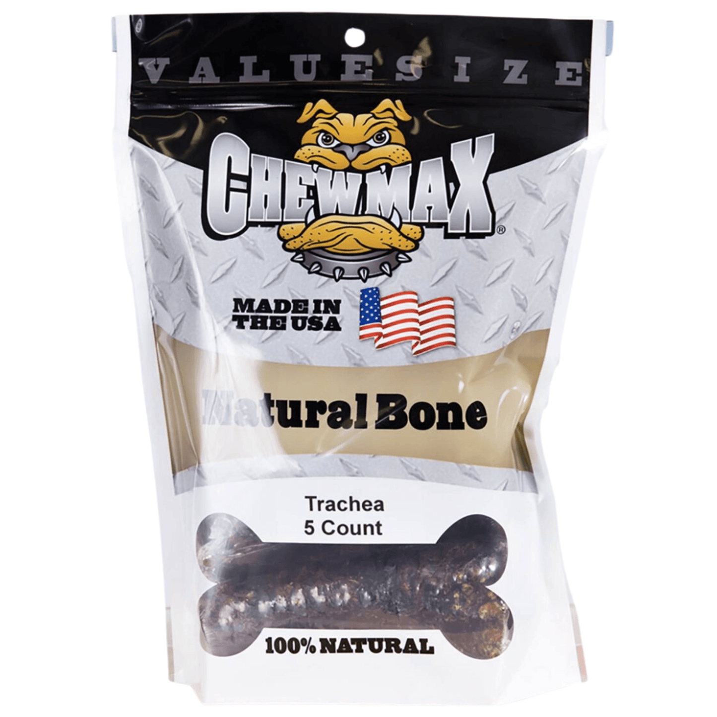 Premium 5" All-Natural Beef Trachea Dog Chews for Dental Health