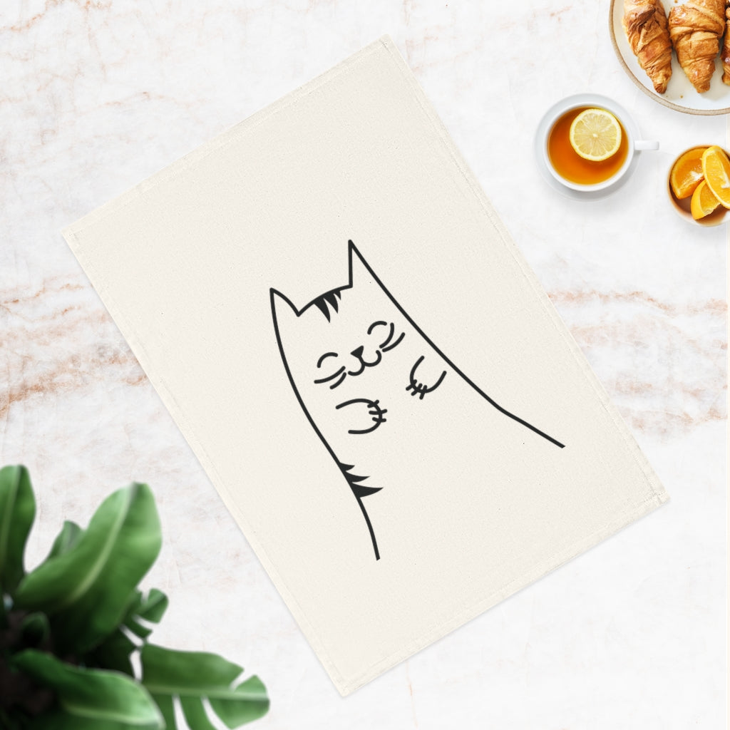 Kitten Cotton Tea Towel, 50 x 70 cm