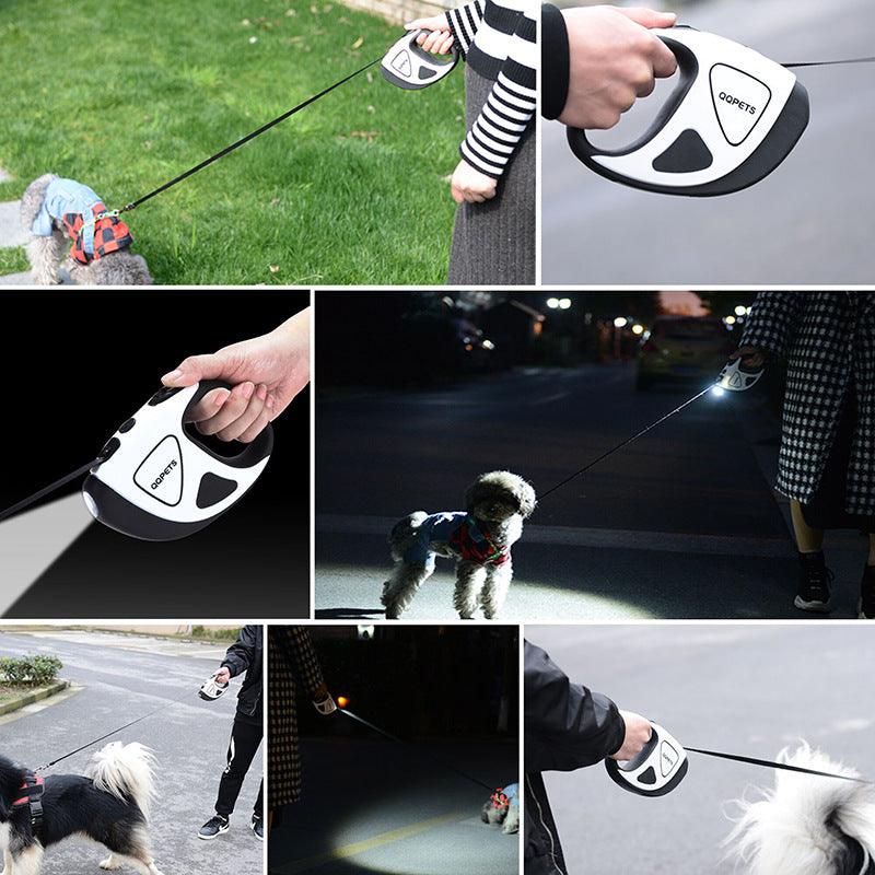 Nightguard Retractable Led Dog Leash