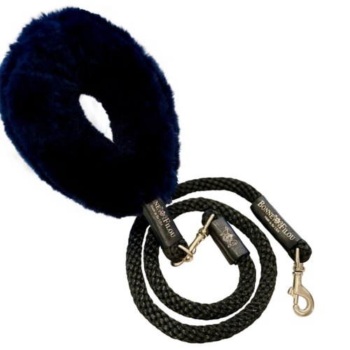 Bonne et Filou: Bundle Shearling Fur Grip + Rope Leash for Dogs