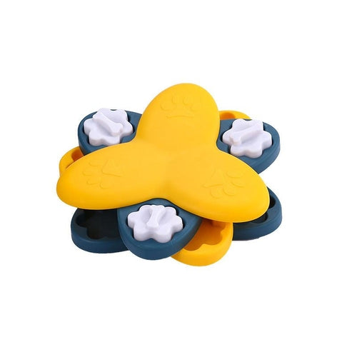 Boredom Buster Dog Toy: Whirlwind Slow Feeder Plate