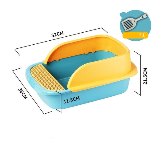 Fully Enclosed Cat Litter Box – Semi-Enclosed, Easy-Clean, Odor-Control Cat Kennel from The PetRiot