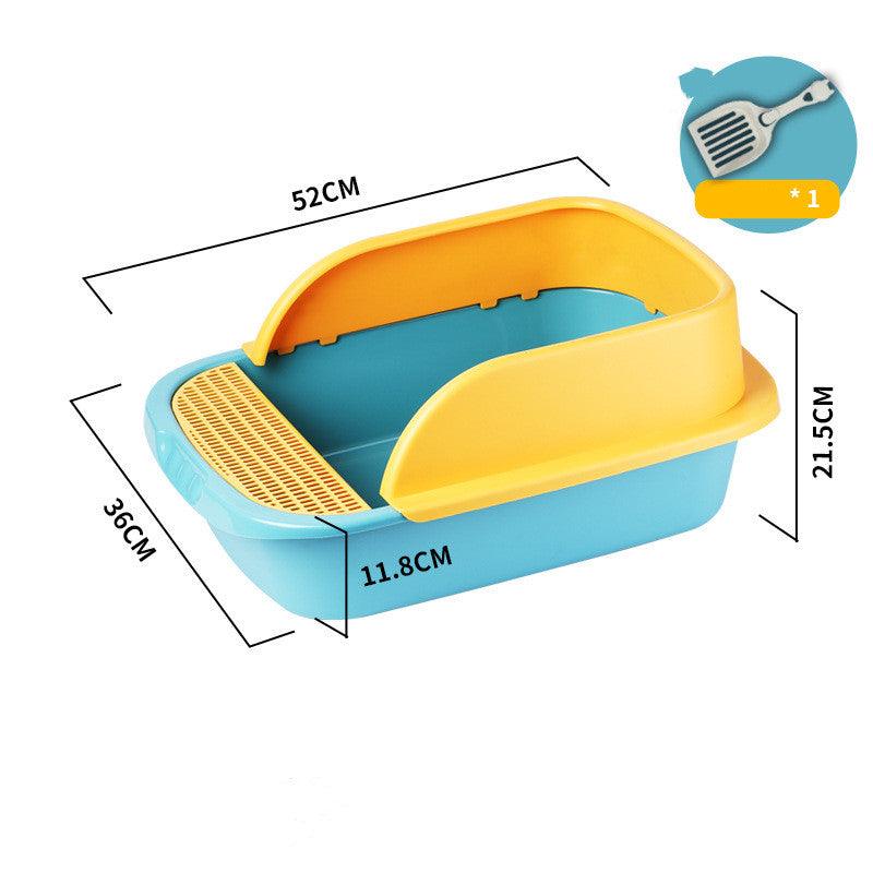 Fully Enclosed Cat Litter Box – Semi-Enclosed, Easy-Clean, Odor-Control Cat Kennel from The PetRiot