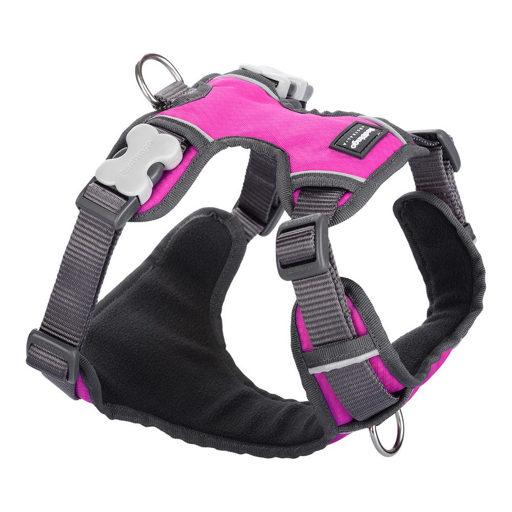 Dog Harness Red Dingo Padded M Fuchsia 46-63 cm
