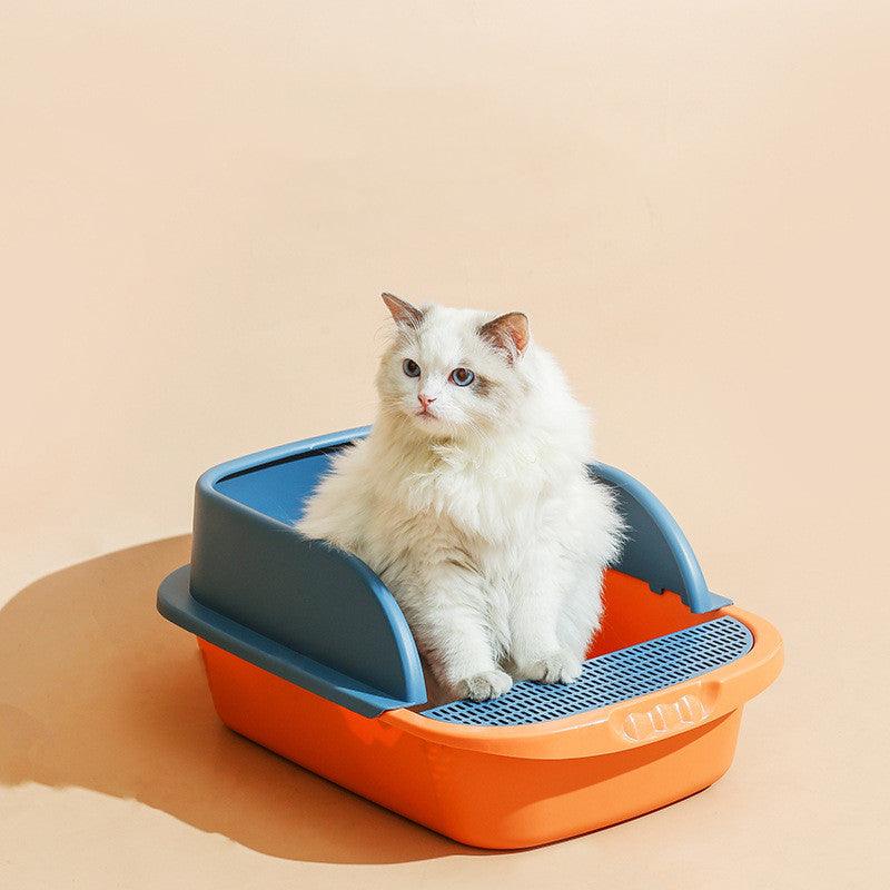 Fully Enclosed Cat Litter Box – Semi-Enclosed, Easy-Clean, Odor-Control Cat Kennel from The PetRiot