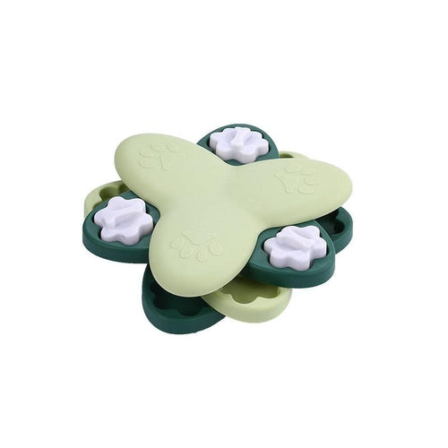 Boredom Buster Dog Toy: Whirlwind Slow Feeder Plate