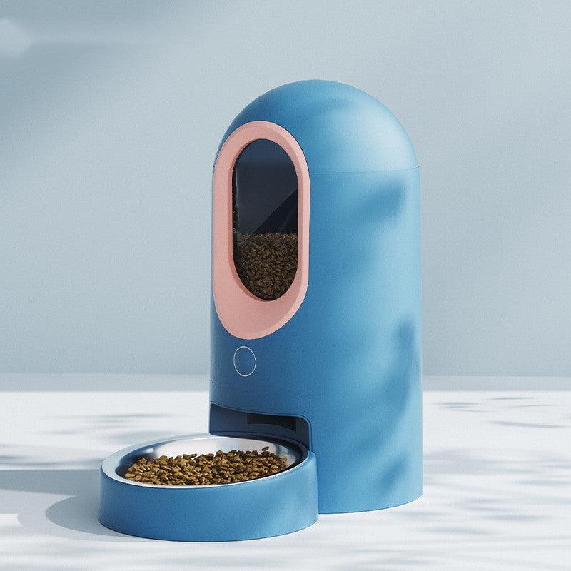 Intellifeed: Smart Stainless Steel Pet Feeder with App Control
