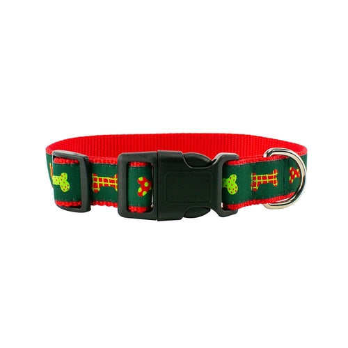 Christmas Bones - Dog Collar