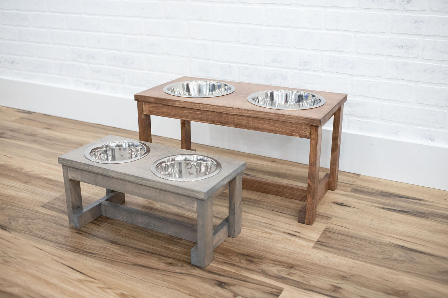Handmade Dog Bowl Stand