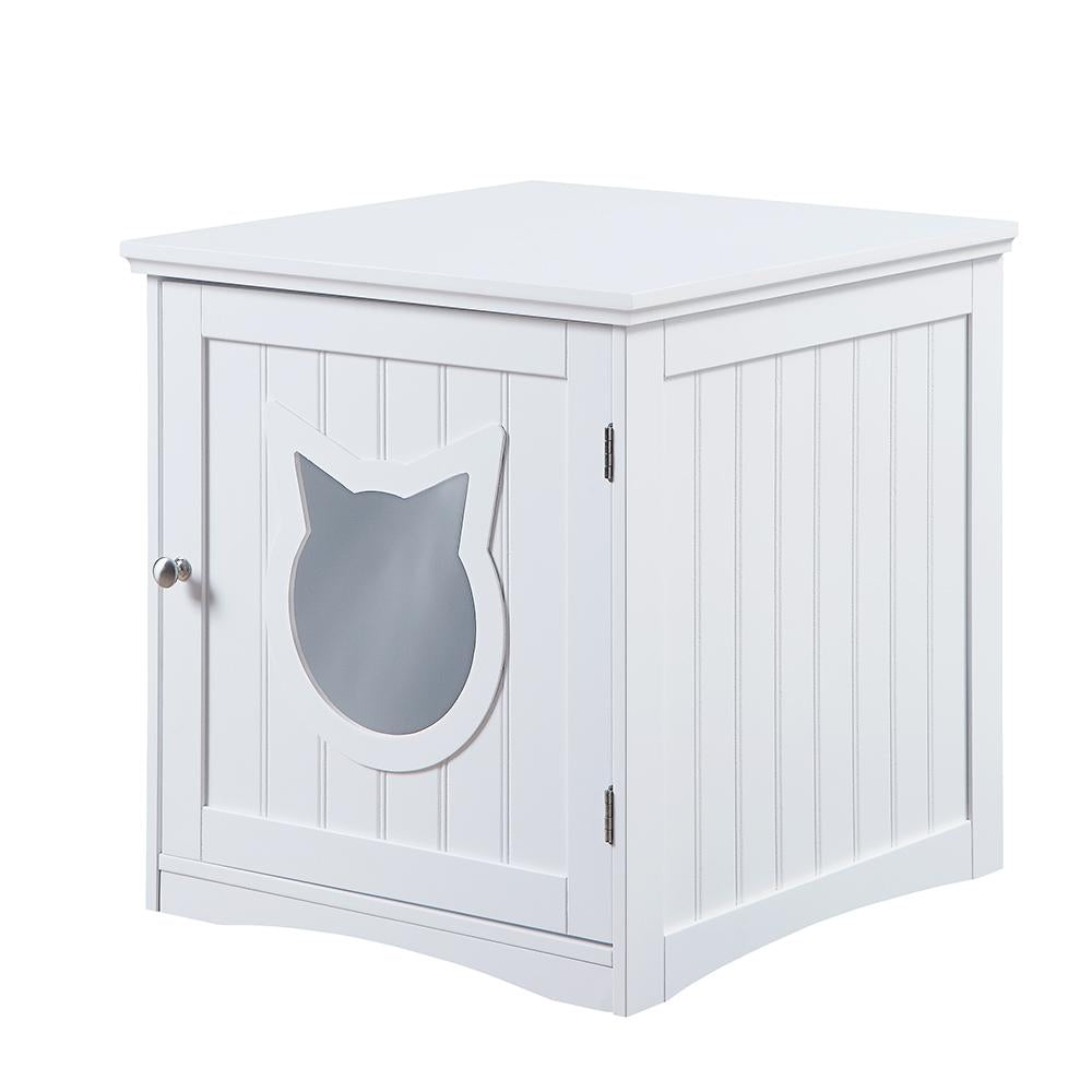Cat House Side Table Litter Box Enclosure – Stylish Espresso Furniture from The PetRiot