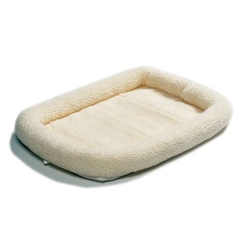 36 x 23 inch Synthetic Sheepskin Fleece Dog Bed