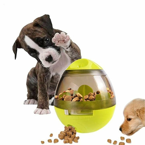 Pet Food Dispenser Tumbler – Interactive Treat Puzzle Toy for Dogs and Cats | The Pet Riot
