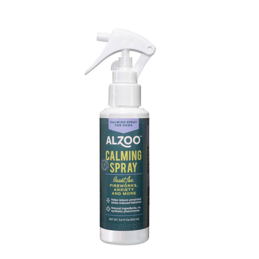 ALZOO Plant-Based Calming Spray for Dogs - Natural Stress Relief
