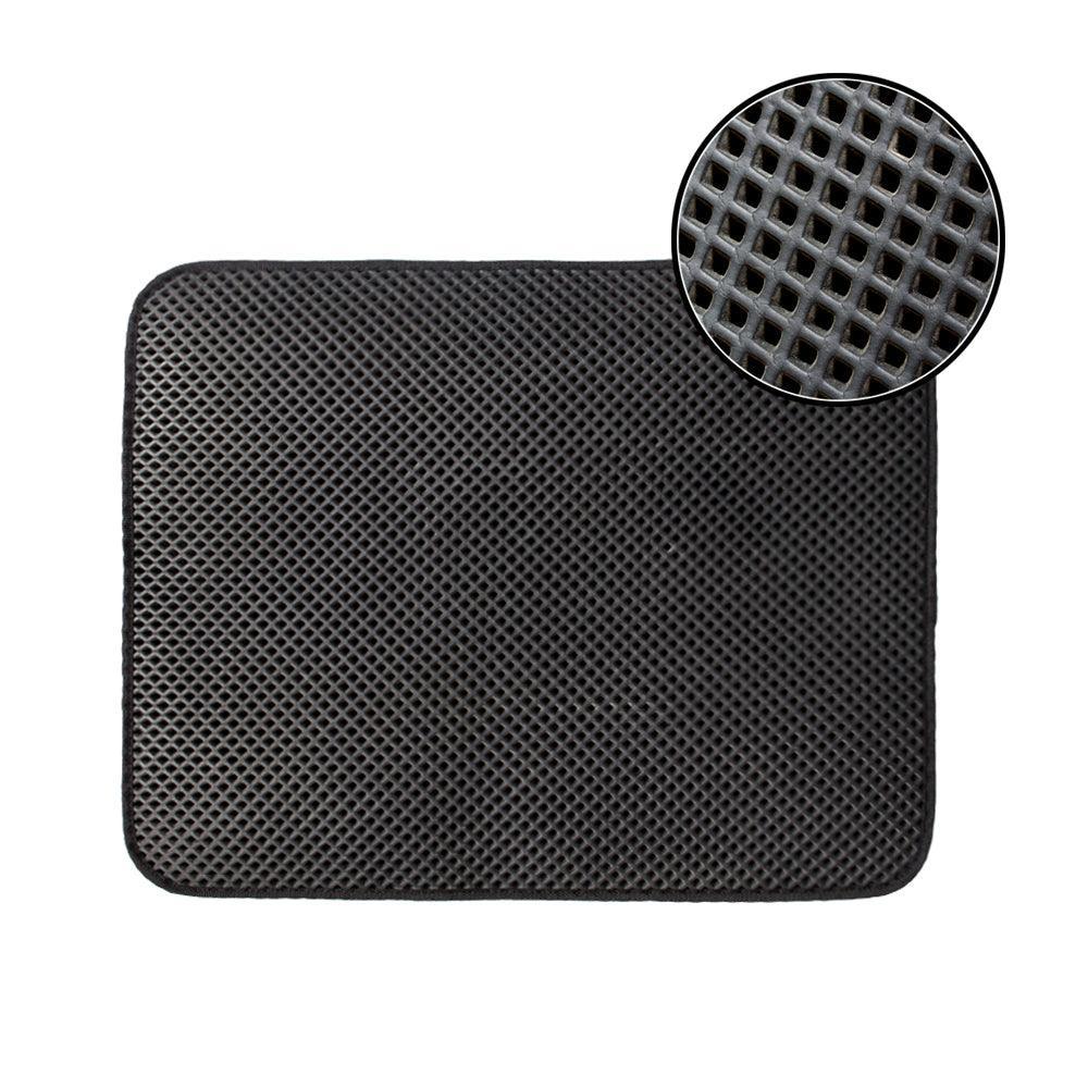 Black Cat Litter Trapper:  Waterproof Mat