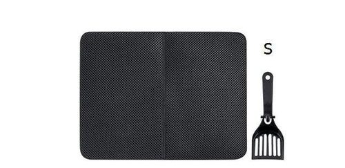Black Cat Litter Trapper:  Waterproof Mat