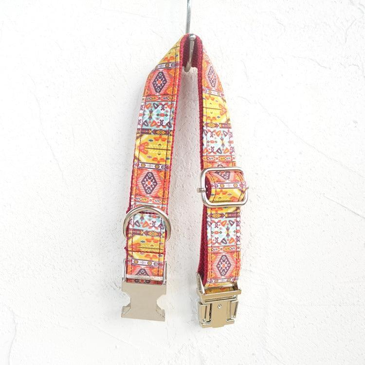 Boho Chic Pet Collar With Bell