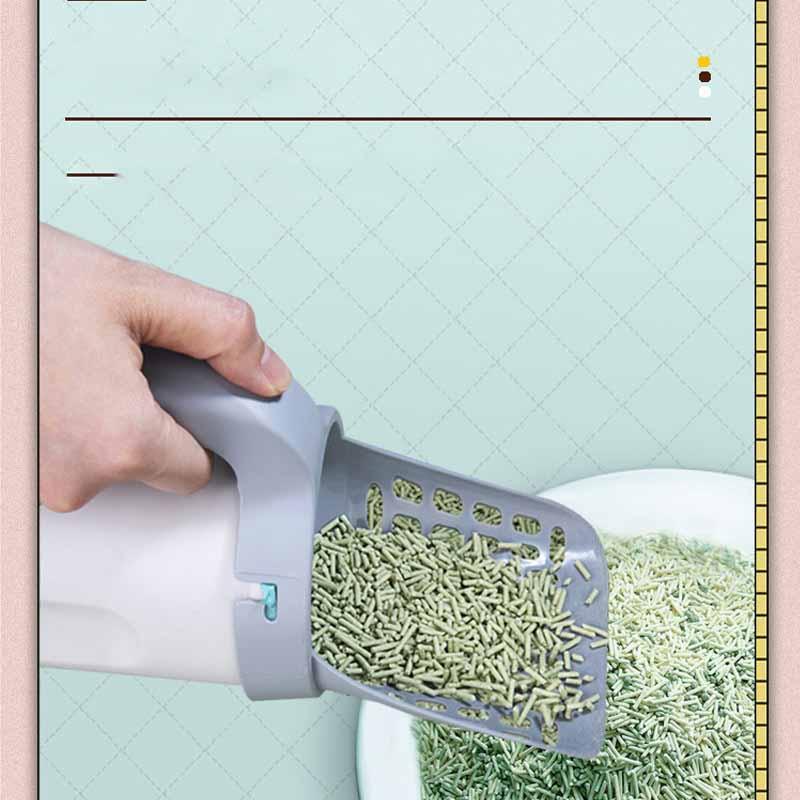 Durable Cat Litter Scoop Kit – Easy Clean Plastic Poop Shovel & Waste Bag Set | The PetRiot