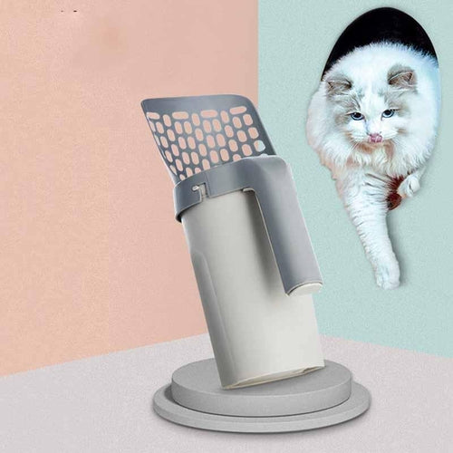 Convenient Clean-Up Cat Litter Scoop Kit – Durable, Easy Clean Cat Accessory