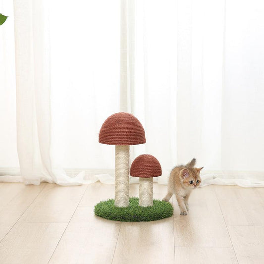 Durable Sisal Mushroom Cat Scratcher