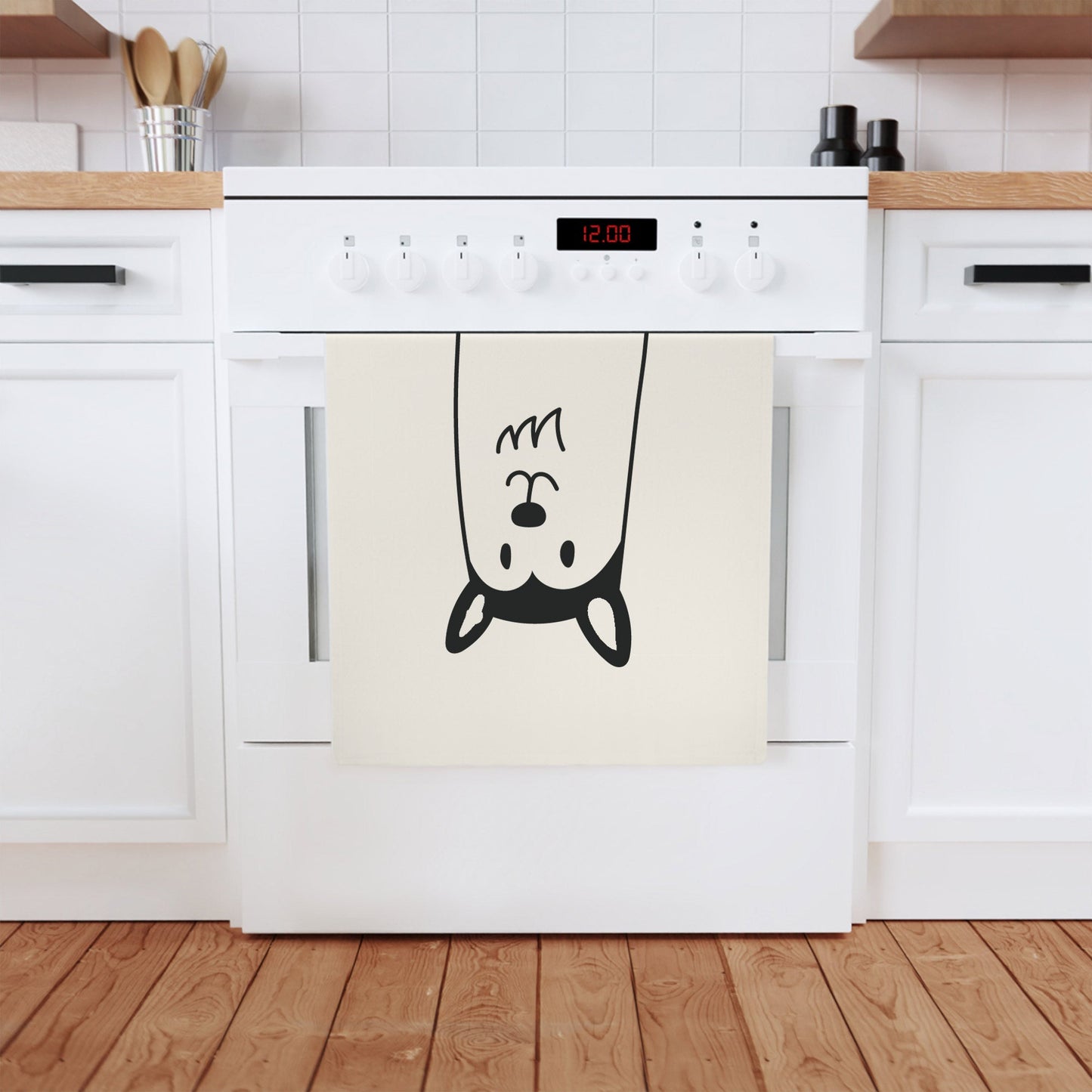 Husky dog Cotton Tea Towel, 50 x 70 cm