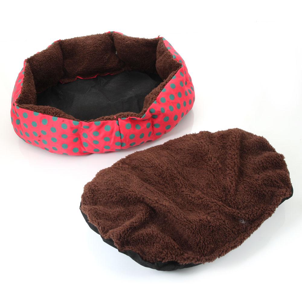 Pet Bed Dot Pattern Octagonal