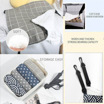 Fleece Cat Hanging Hammock