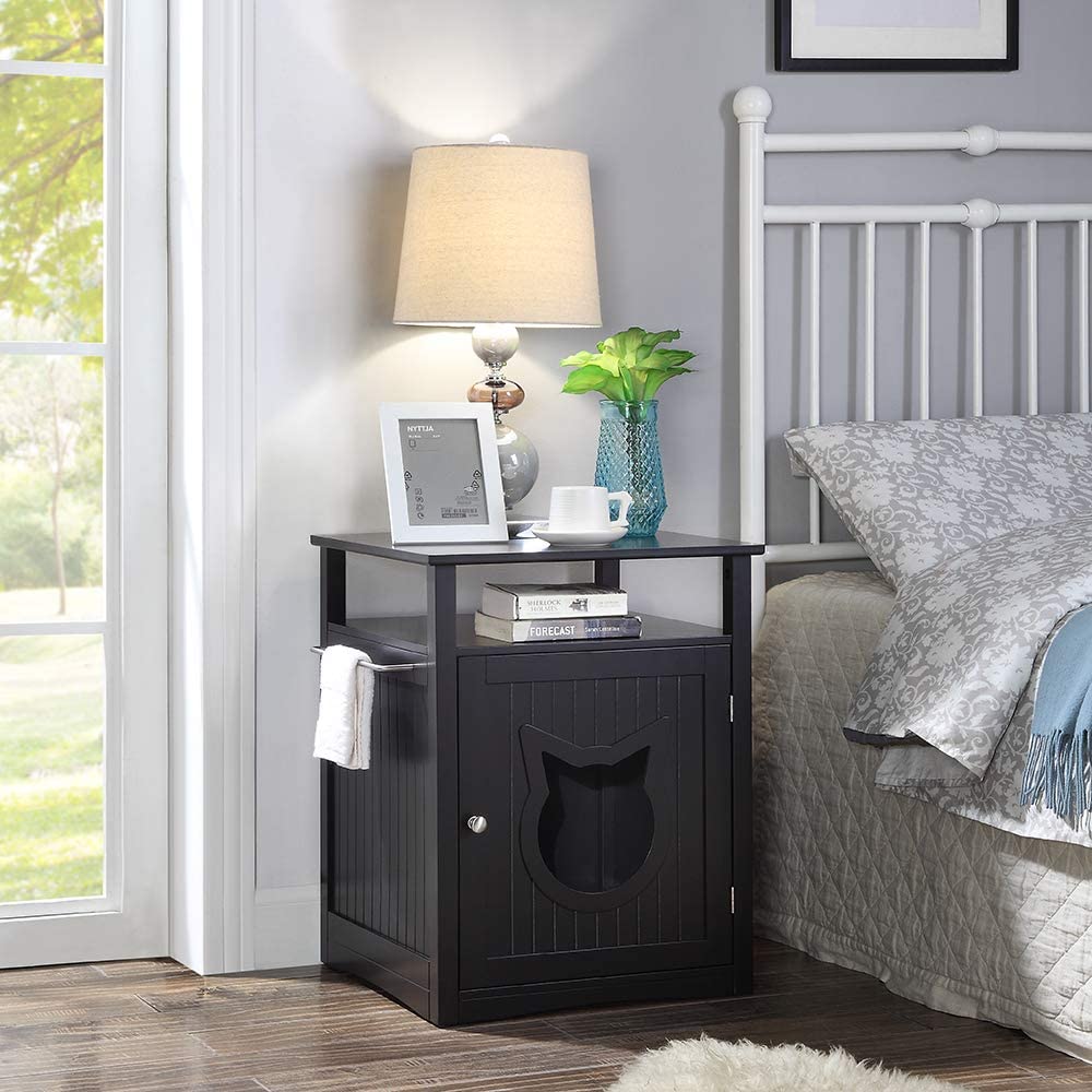 Nightstand Pet House - Litter Box Furniture