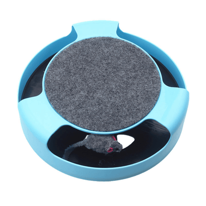 Interactive Cat Scratch And Spin Toy
