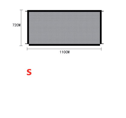 Foldable Pet Safety Enclosure Gate: Portable And Durable Nylon Fence