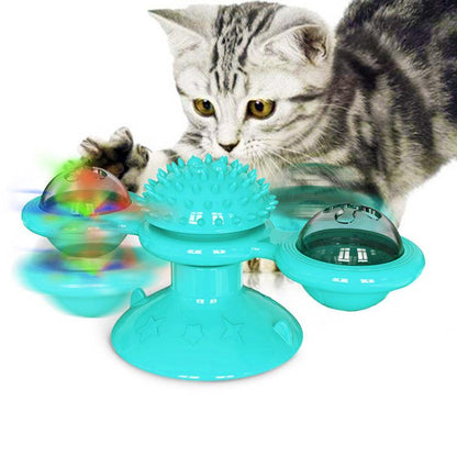 Suction Spin Feline Fun Toy