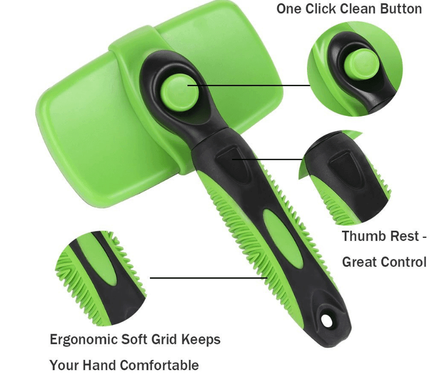 The Furfreeze Self-Cleaning Grooming Brush