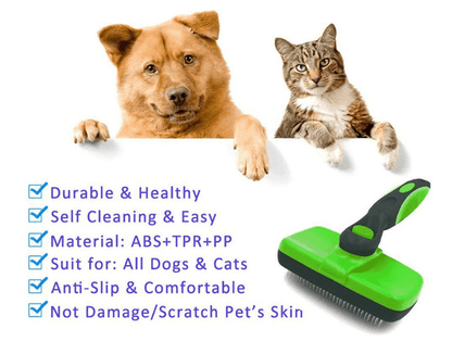 The Furfreeze Self-Cleaning Grooming Brush