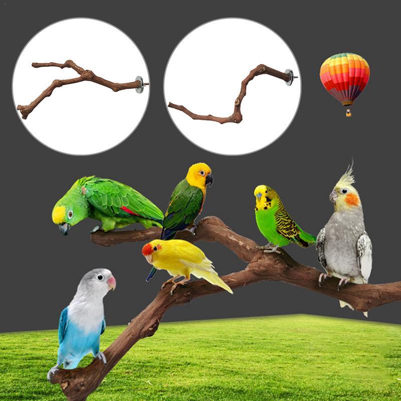 Natural Grape Wood Bird Perching Stick